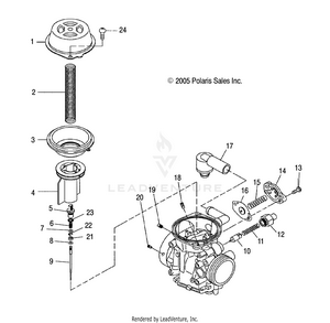 Carburetor, Upper - A06gj50aa/ab/ac (4999201849920184c06) Schematic