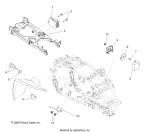 Electrical, Regulator, Cdi And Coil - A09gj52aa (49atvelect09out450) Schematic