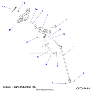 Steering, Steering Asm. - Z22asa87a2 (c0704744-1) Schematic