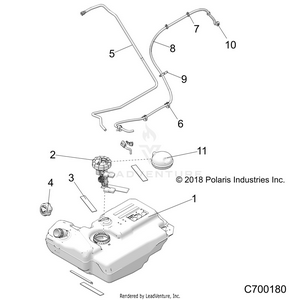Body, Fuel Tank And Evap - R19rhe99nd (c700180) Schematic