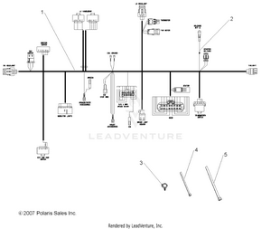 Electrical, Wire Harness - A09ca32aa (49atvharness08boss) Schematic