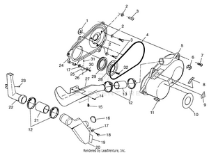 Clutch Cover (trail Blazer) Trail Blazer W97ba25c (4940124012c006) Schematic