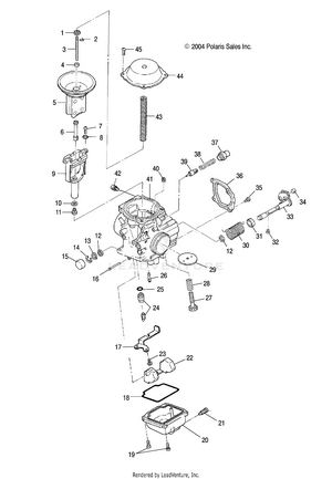 Carburetor - A05jd32aa (4994839483c10) Schematic