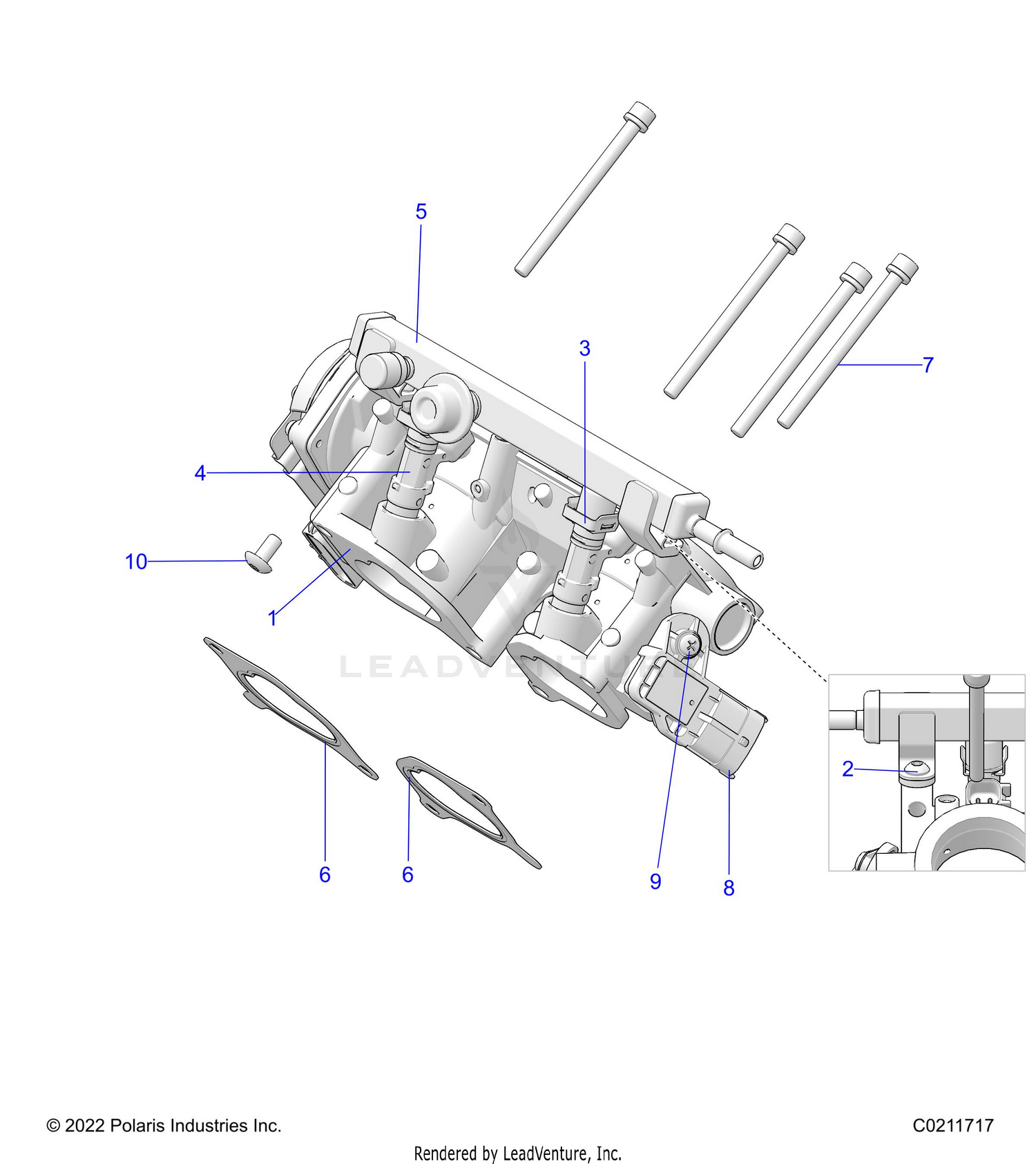 ENGINE, THROTTLE BODY - A26SLZ95AF (C0211717)
