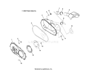Clutch Cover - A06mh68aa/ad/af (4994279427c12) Schematic