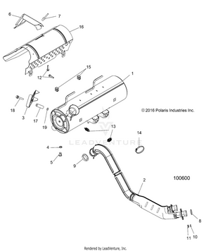 Engine, Exhaust - A19sxn85a8 [100600] Schematic