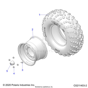 Wheels, Rear Tire - A21seg57a1/a3/a5 (c0211403-2) Schematic