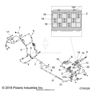 Electrical, Wire Harness - Z19vpl92bk/br/bm (c700328) Schematic