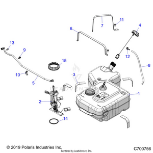 Fuel Systems, Fuel Tank - R24t6a99a1 T6ead/am/a9 (c700756) Schematic