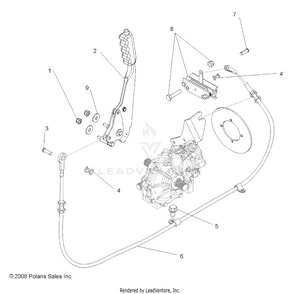 Brakes, Park Brake Asm. - R09rf68af/ar/az (49rgrbrakepark097006x6) Schematic