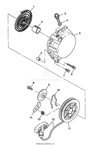 Recoil Starter - A99cc28ca (4949484948d004) Schematic
