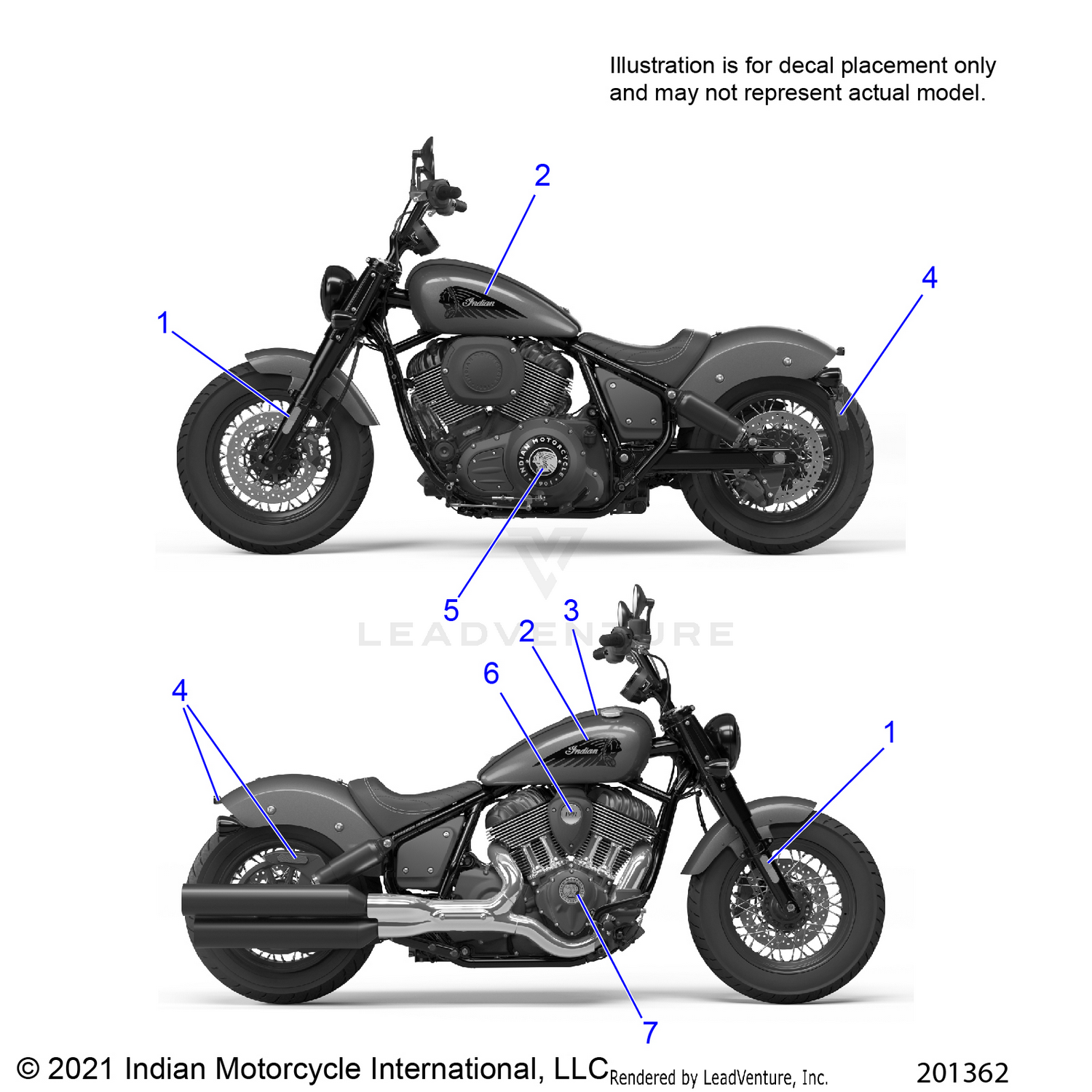 BODY, DECALS/EMBLEMS/BADGES - N22DLBAG/DLCAG ALL OPTIONS (200894C)
