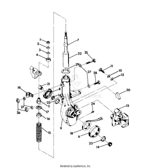 Strut Assembly (4918541854019a) Schematic