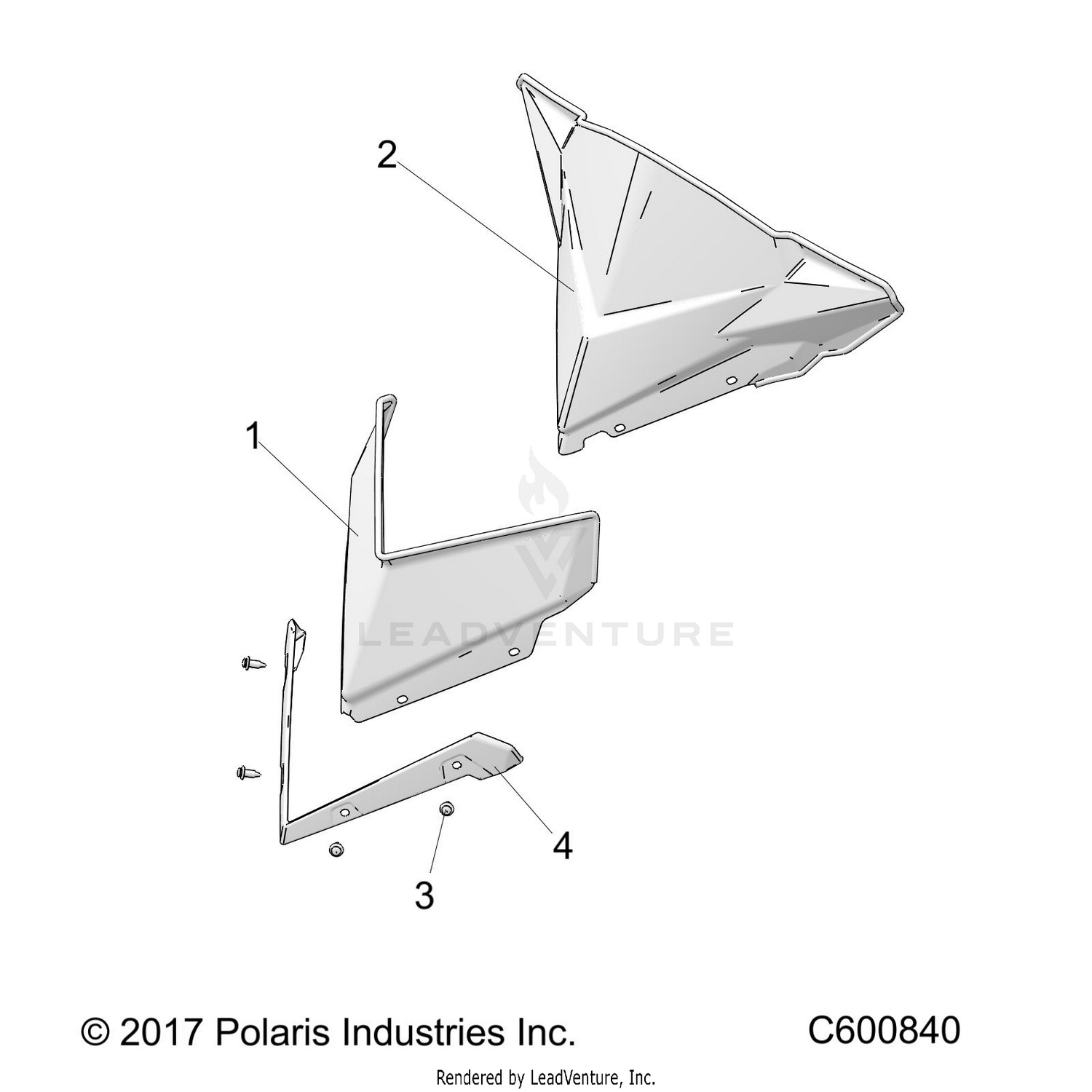 BODY, WINDSHIELD - S22EFD8RS/EFE8RS ALL OPTIONS (C600840)