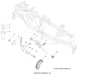 Drive Train, Gear Selector - R08rh68 All Options (49rgrgearselect07500efi) Schematic