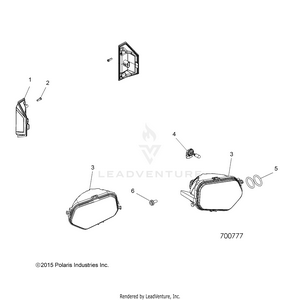 Electrical, Headlights, Taillights And Bulbs - R17rca57a1/b1/a4/b4 (700777) Schematic