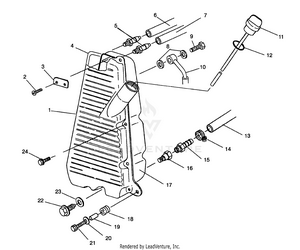 Oil Tank Assembly Magnum 2x4 W957544 (4926852685a013) Schematic