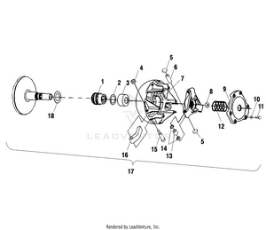 Drive Clutch - A10ch46ca (4964376437b014) Schematic