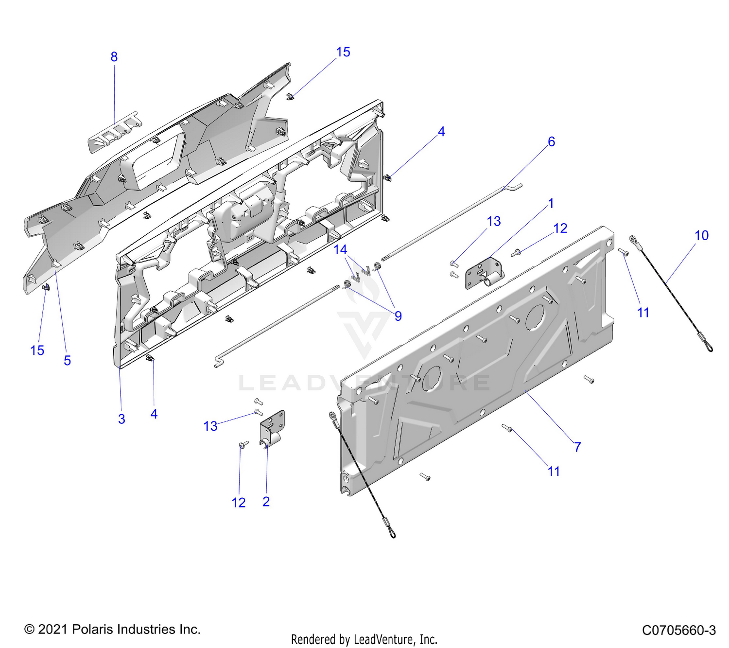 BODY, BOX, TAILGATE