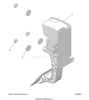 Engine, Throttle Pedal - Z22gae92aj/bj/gak92ap/bp/gav92ap/bp (c702952) Schematic