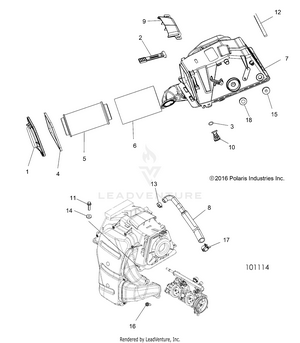 Engine, Air Intake - A17sxa85a1/a7/sxe85ab/am/as/a9 (101114) Schematic
