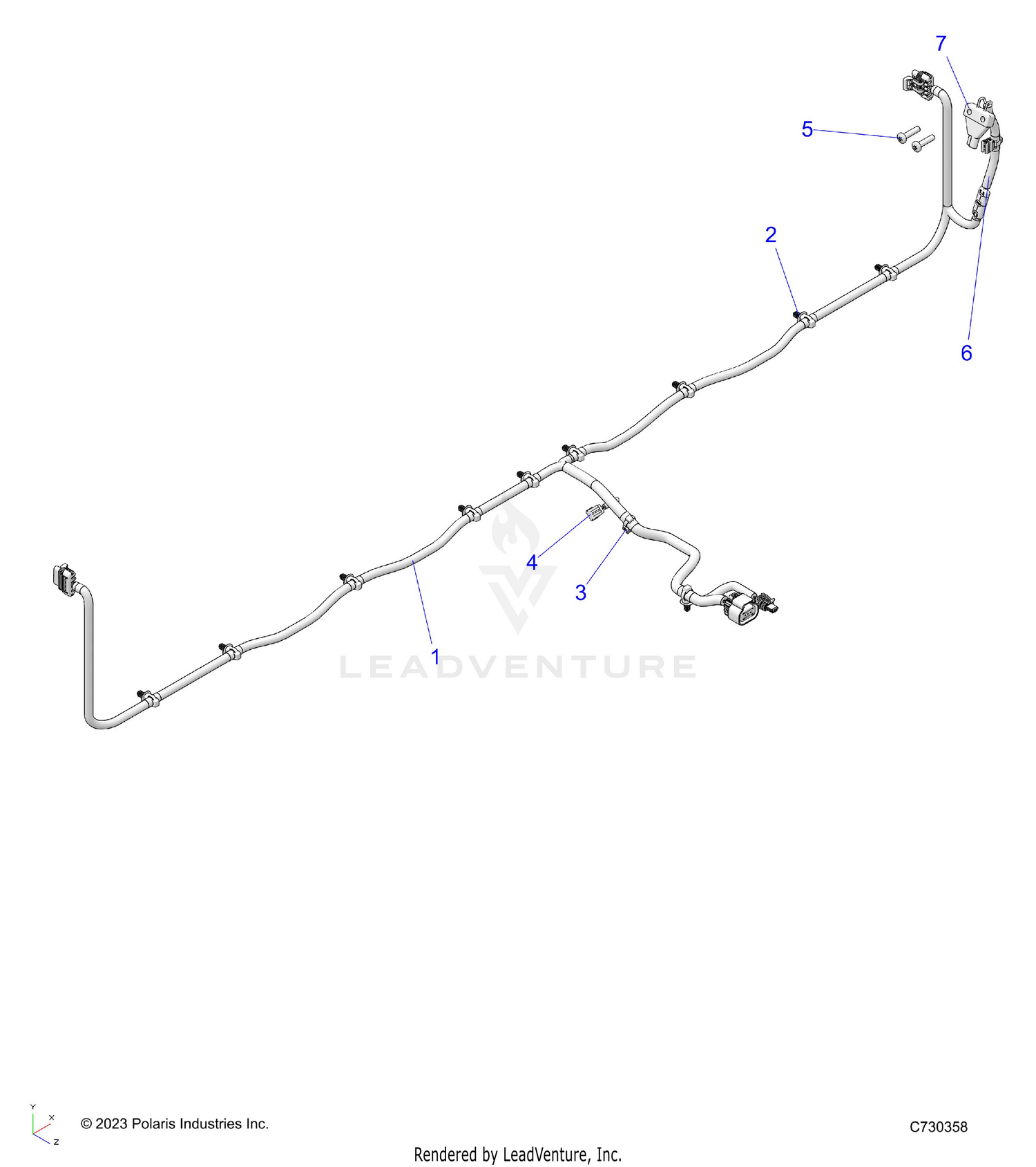ELECTRICAL, HARNESS, BOX - R26RRV99AK (C730358)