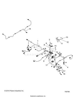 Electrical, Wire Harnesses - R18rne57nv (700756) Schematic