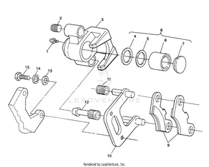 Front Brake Assembly Sportsman 4x4 / W938039 (4926382638016a) Schematic