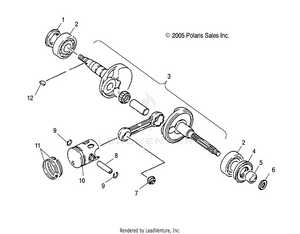 Crankshaft - A06fa09ca/cb/cc (4999202399920239a04) Schematic