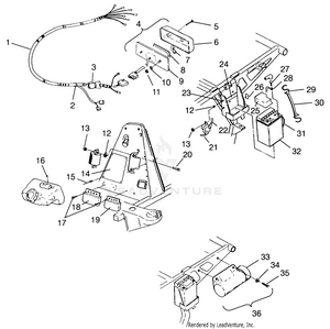 Electrical/taillight Assembly Scrambler W957840 (4927252725c007) Schematic