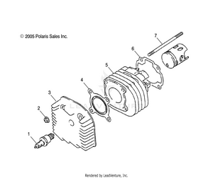 Cylinder Head - A06fa09ca/cb/cc (4999202399920239a03) Schematic