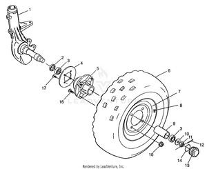 Front Wheel Xpress 300 W97ca28c And  Xpress 400l W97ca38c (4939603960b008) Schematic