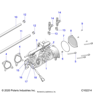 Engine, Throttle Body - A22sva85a3 (c102214) Schematic
