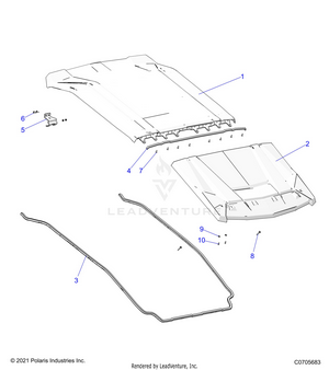 Body, Roof - G23gmk99a/99b (c0705683) Schematic
