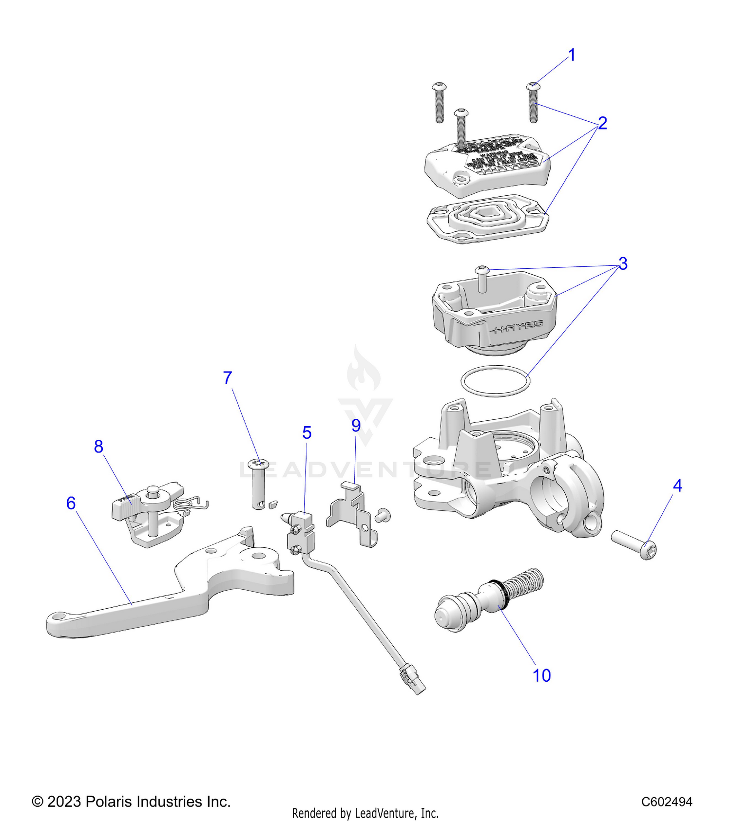 BRAKES, MASTER CYLINDER ASM. - S26TDZ8RS (C602494)