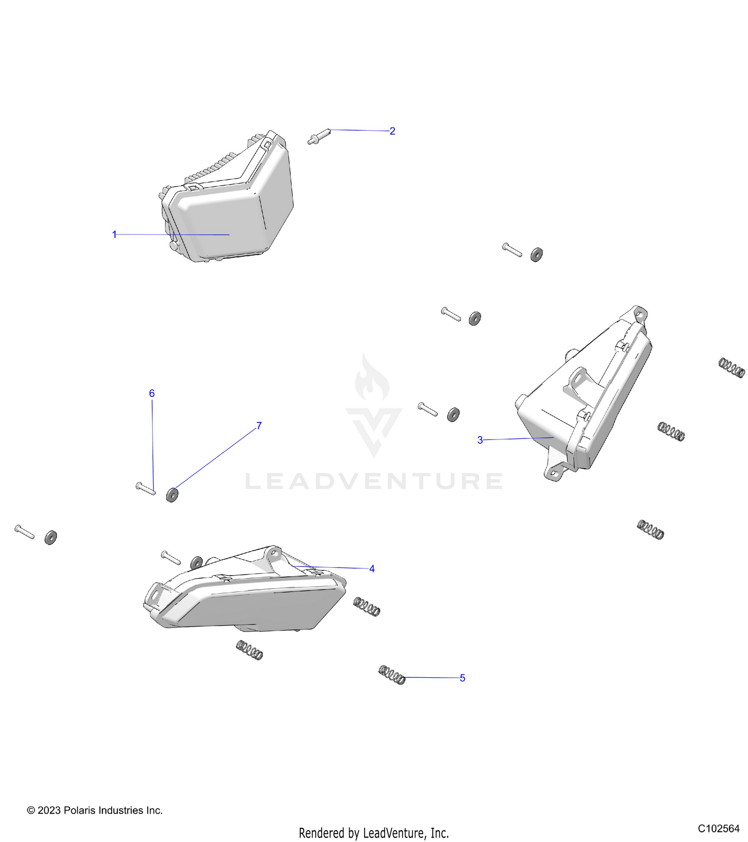 ELECTRICAL, HEADLIGHTS - A26SZE57CL/EL (C102564)