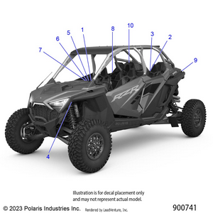 Body, Decals Standard - Z24rmd2kah/al/bh/bl (900537) Schematic
