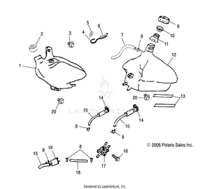 Oil Tank/fuel Tank - A04ka09ca/cb (4999202399920239b07) Schematic