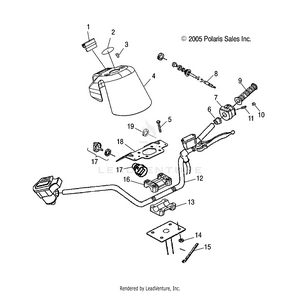 Steering, Handlebar And Controls - A09ca32aa (4999202939920293b07) Schematic