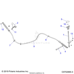 Drive Train, Gear Selector - Z21rau92an/bn (c0702885-3) Schematic