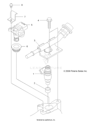 Engine, Fuel Injector - A12tn55aa/az (49atvfuelinject09spxp550) Schematic