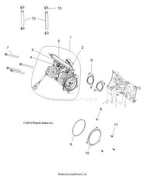 Engine, Throttle Body - A14zn8efp (49atvthrottlebody14spxp850) Schematic