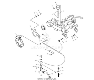 Rear Brake - A03gj50aa/ab (4975767576b07) Schematic