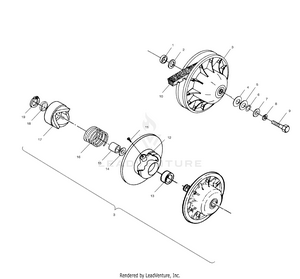 Driven Clutch - A00ch46ca (4954785478c003) Schematic