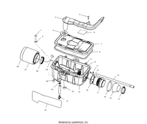 Air Box - A02ca32aa/ab (4969816981a11) Schematic