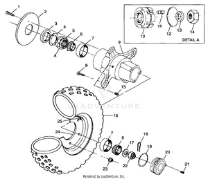 Front Wheel - A99bg38ca (4949664966b006) Schematic