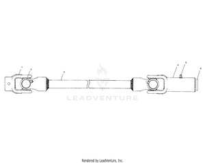 Prop Shaft - A01ch50aa (4964466446b004) Schematic
