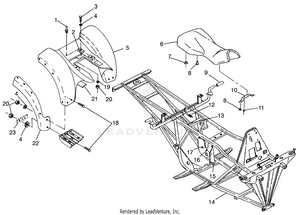 Rear Cab Magnum 6x6 W968744 And Swedish Magnum 6x6 S968744 (4936073607a006) Schematic