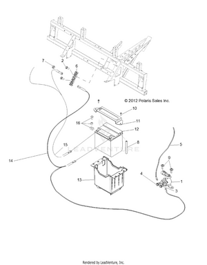 Electrical, Battery - R14rh76aa/76ac/7eaz (49rgrbattery13800mid) Schematic