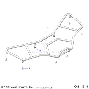 Body, Front Rack - A21seg57a1/a3/a5 (c0211463-4) Schematic